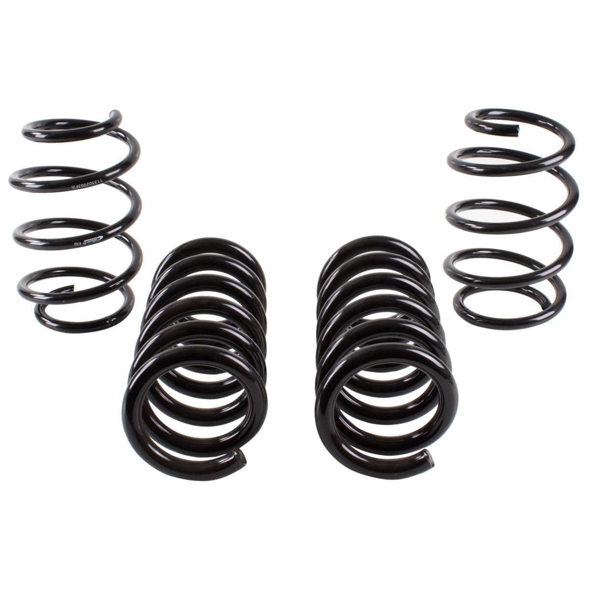 EIBACH®* SUSPENSION-LOWERING KIT 03/2015, EXCEPT VEHICLES WITH MAGNERIDE SUSPENSION.