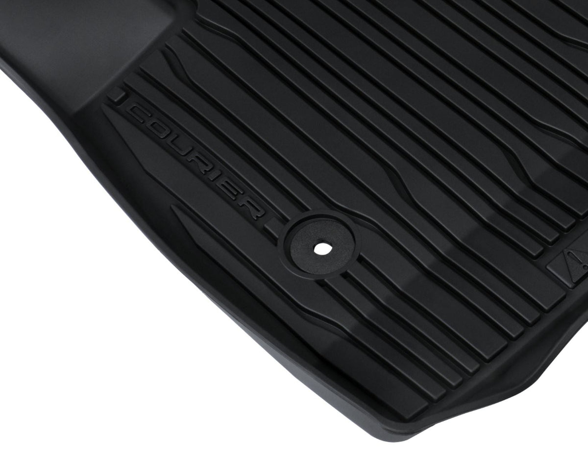 TOURNEO/TRANSIT COURIER® RUBBER FLOOR MATS FRONT,BLACK