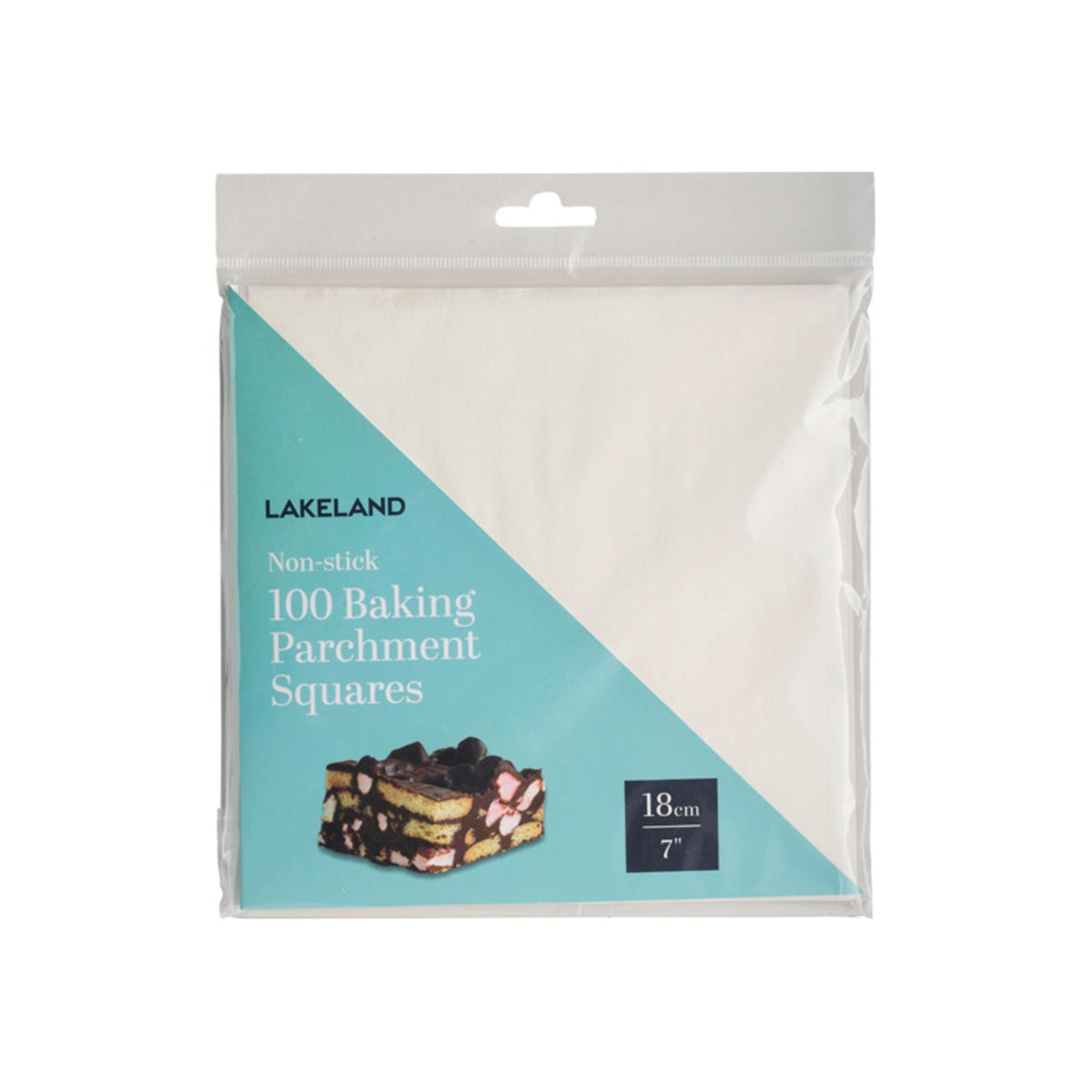 100 Baking Parchment Liner Paper Squares 18cm