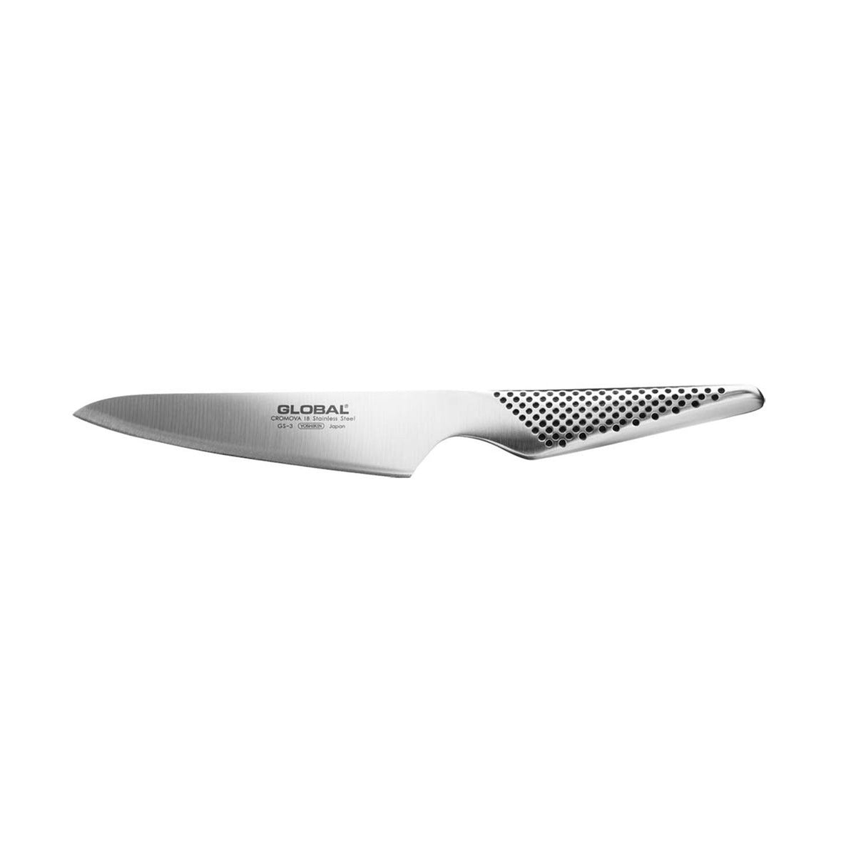 Global Stainless Steel Cook's Knife 13cm Blade GS-3