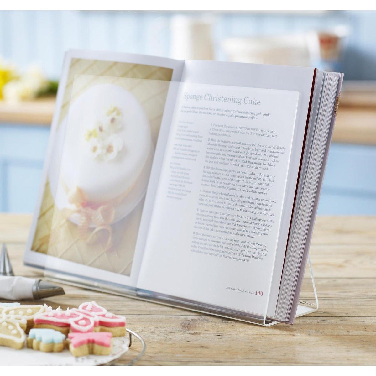 Acrylic Cookbook Stand