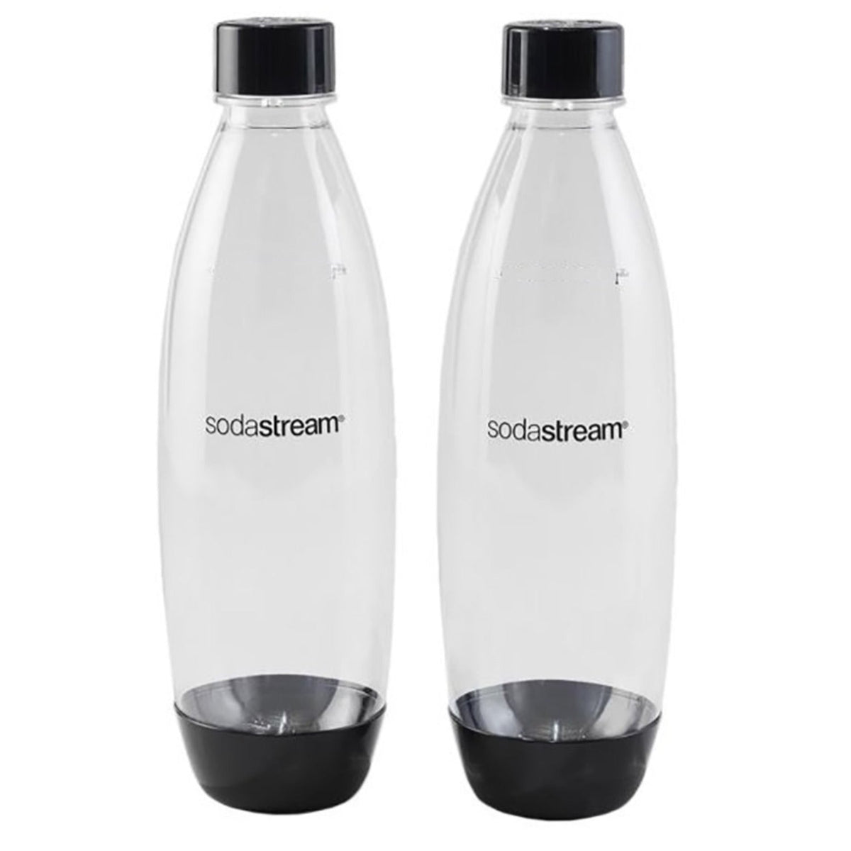 2 x 1 Litre plastic Carbonation Bottles