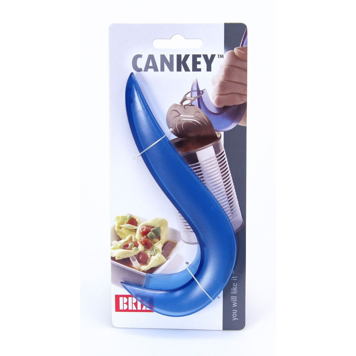CanKey Ring-Pull Can Opener - Frost Blue