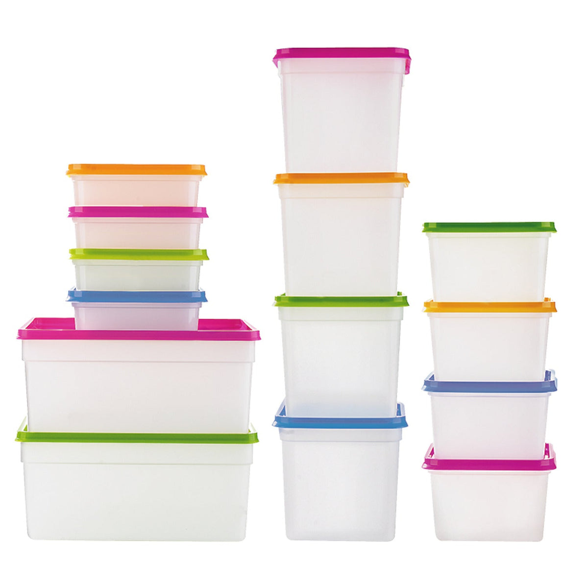10 Stack a Boxes Food Storage Containers 750ml