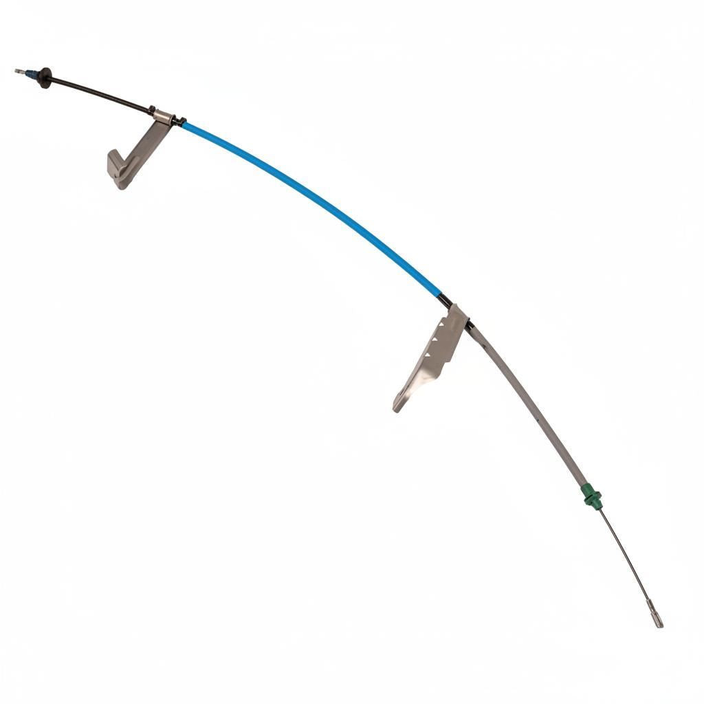 TRANSIT CHASSIS CAB N/S PASSENGER SIDE REAR HAND BRAKE CABLE WITH DOUBLE REAR WHEELS 2014-ONWARDS