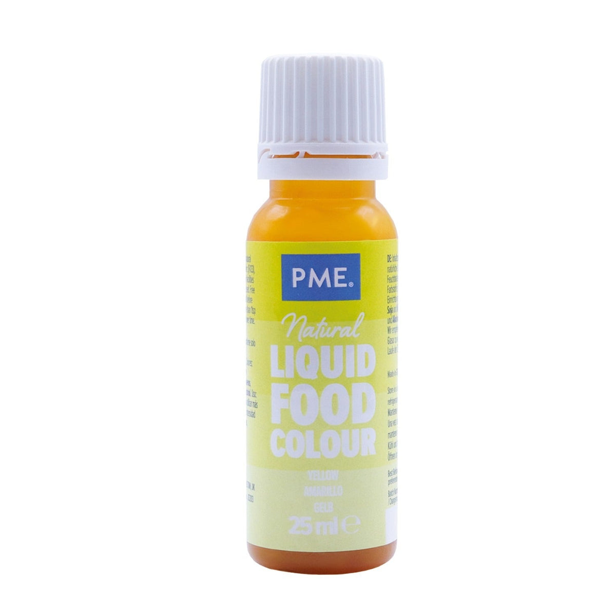 PME Lemon Yellow Concentrated Natural Food Colouring 25g