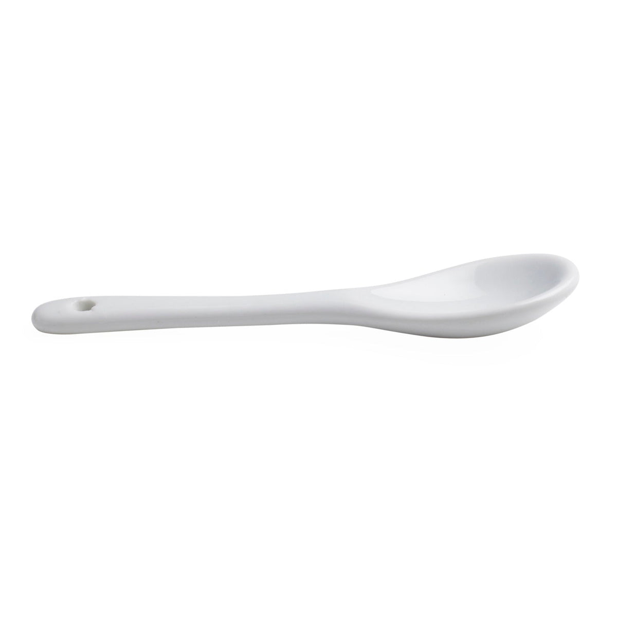 Elegance Mini Porcelain Sauce Serving Spoon