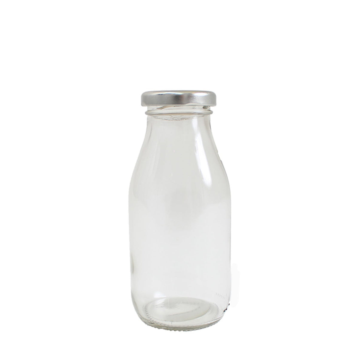 Lakeland Lidded Glass Milk Bottle 250ml