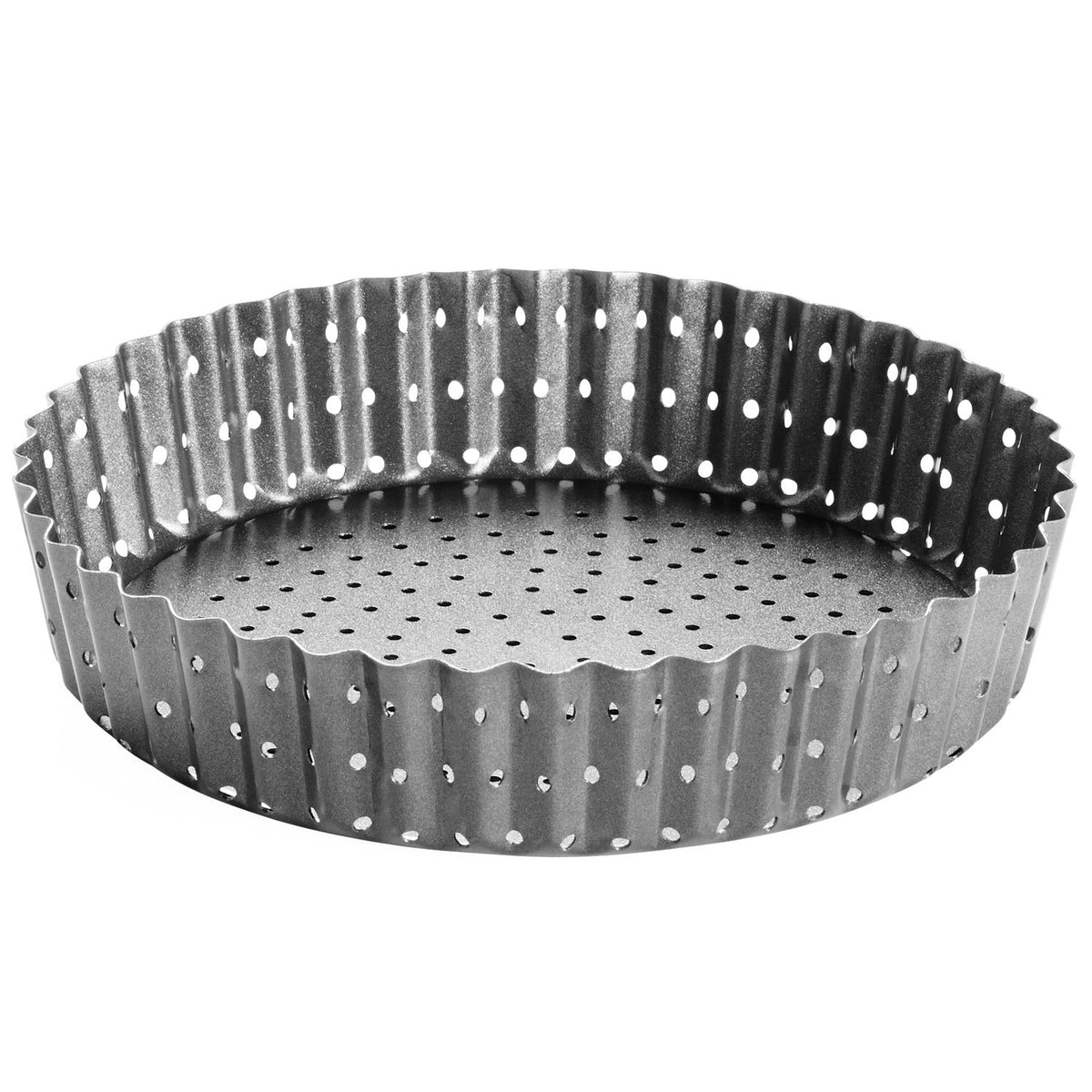 PerfoBake Loose Based 18cm Perforated Quiche Tin