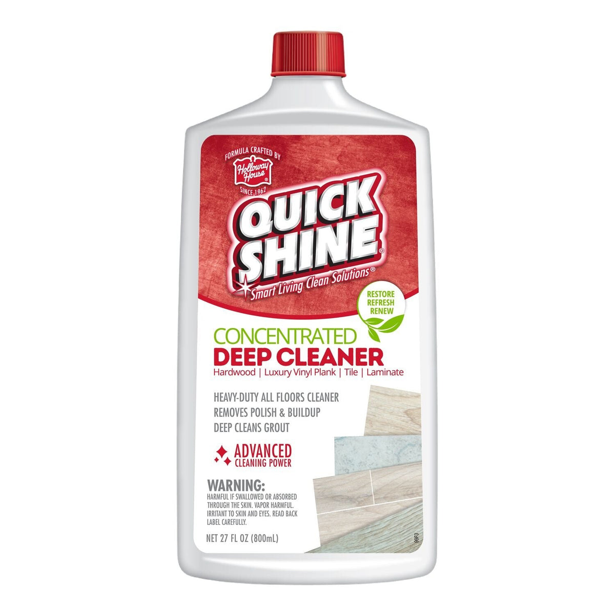Quick Shine Floor Deep Cleaner and Wax Remover 800ml