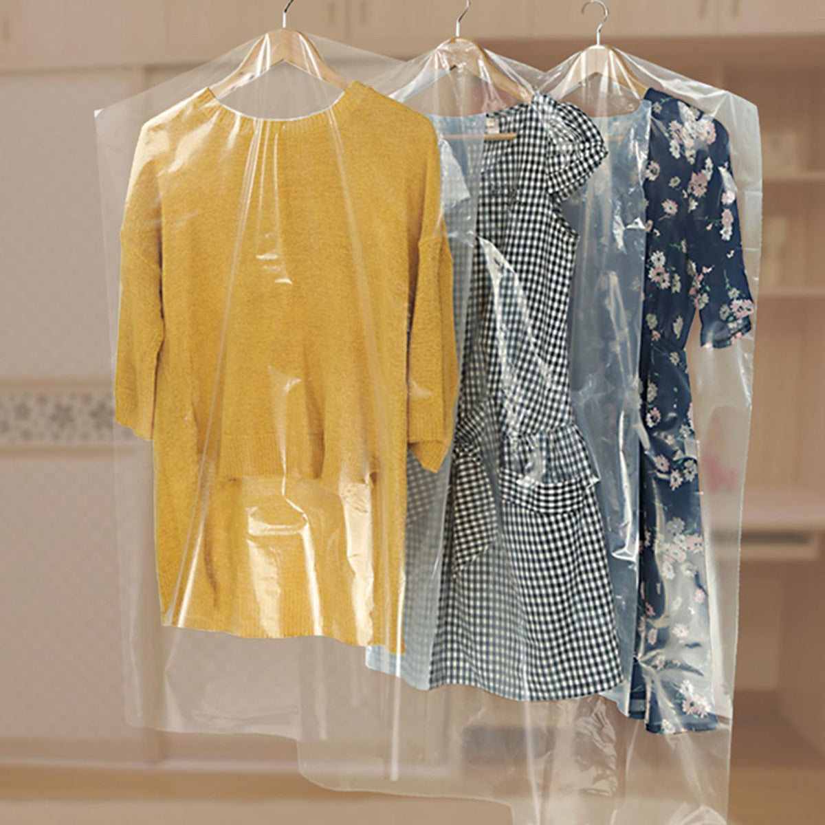 20 Clear View Garment Protective Clothes Covers