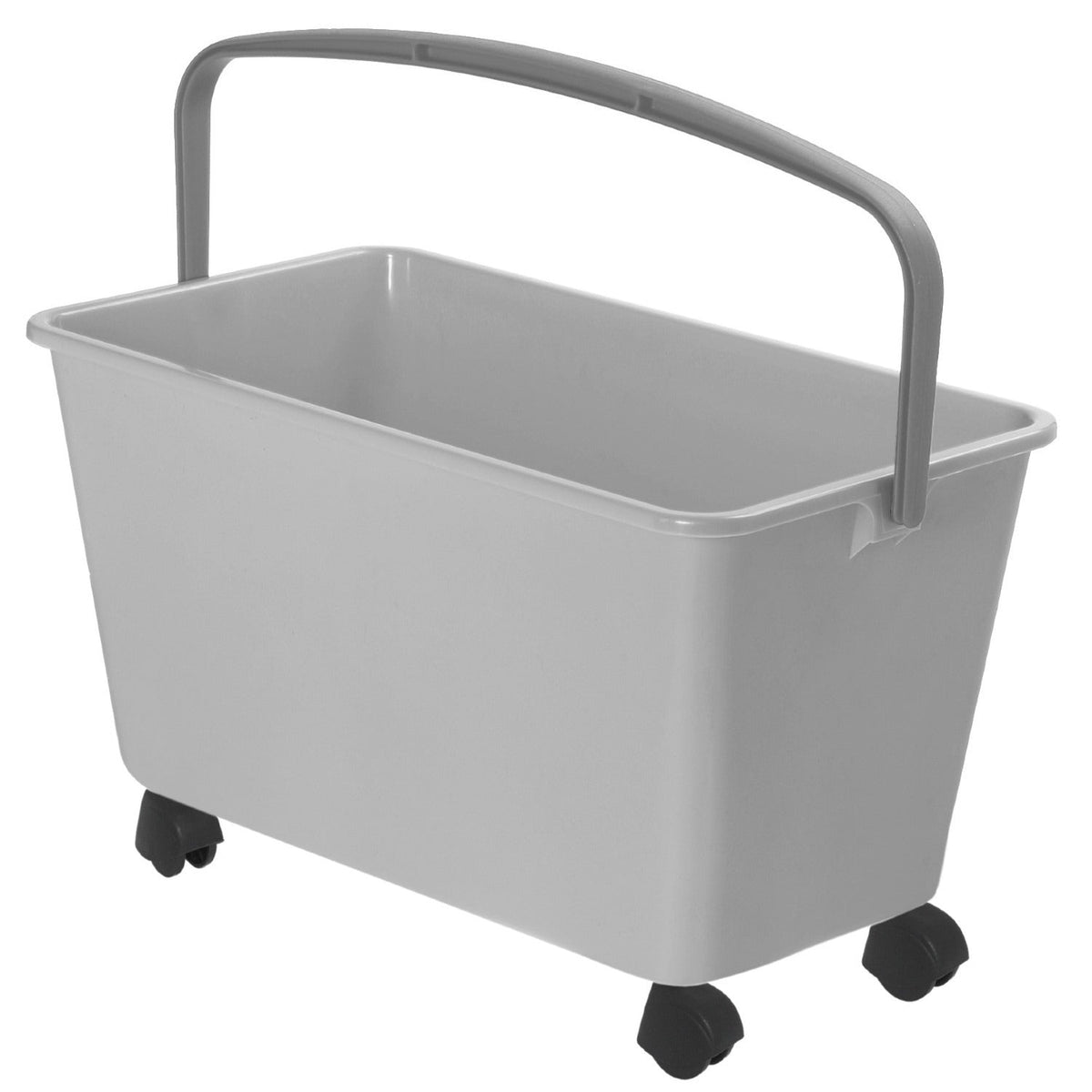 Squizzo Wide Mop Cleaning Bucket & Handle - White 13L