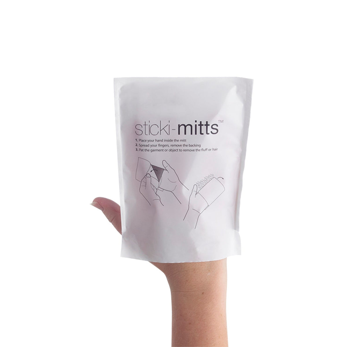20 Clothes Sticki-Mitts Dust, Hair & Lint Fluff Remover