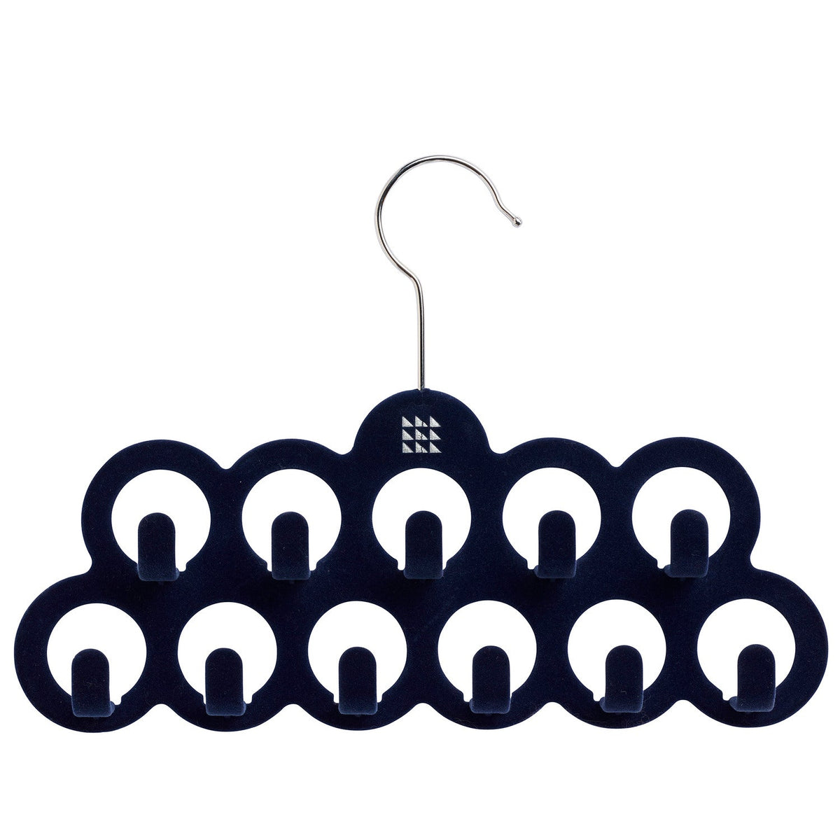 Blue Space Saving Non Slip Scarf Accessory Hanger