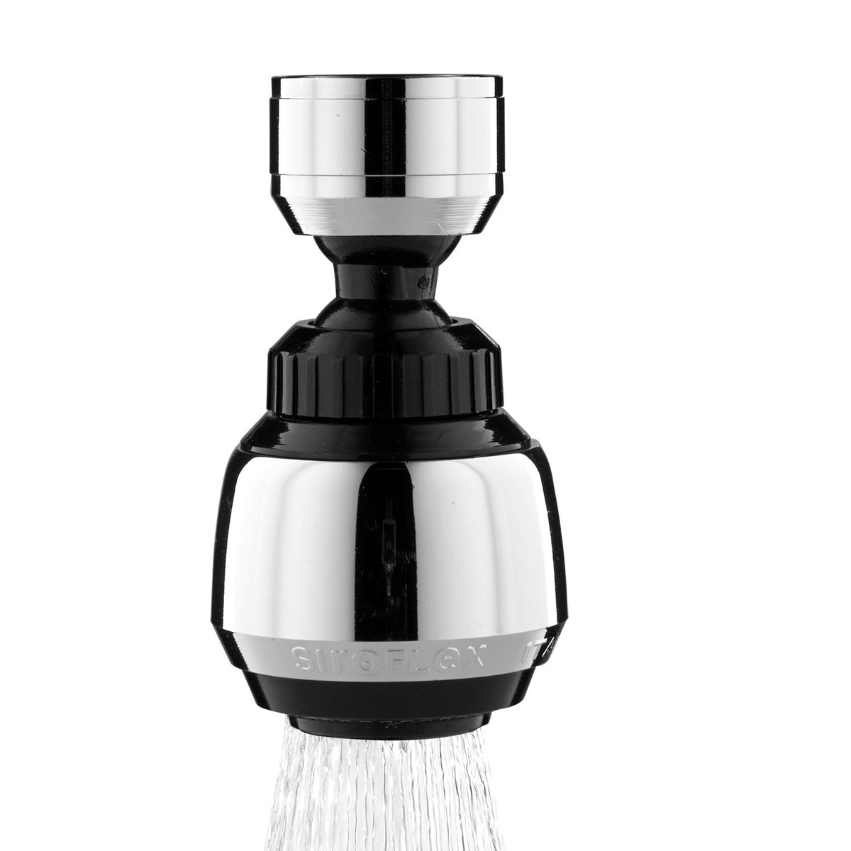 Tap Adapta Spray Adjuster Black and Chrome