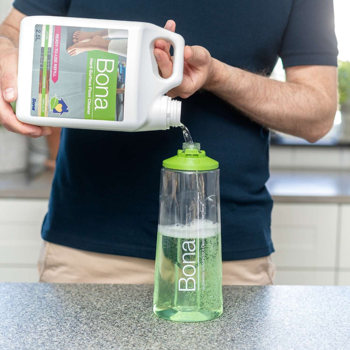 Bona Stone Tile and Laminate Cleaner Refill 2.5L