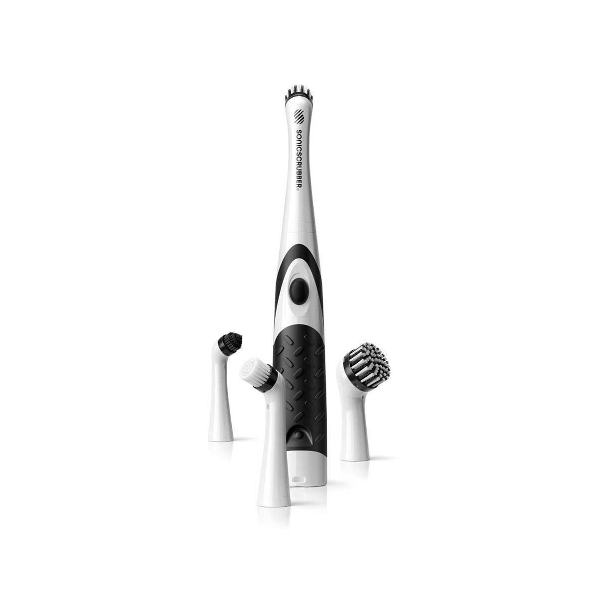 SonicScrubber Cleaning Tool with 4 brushes