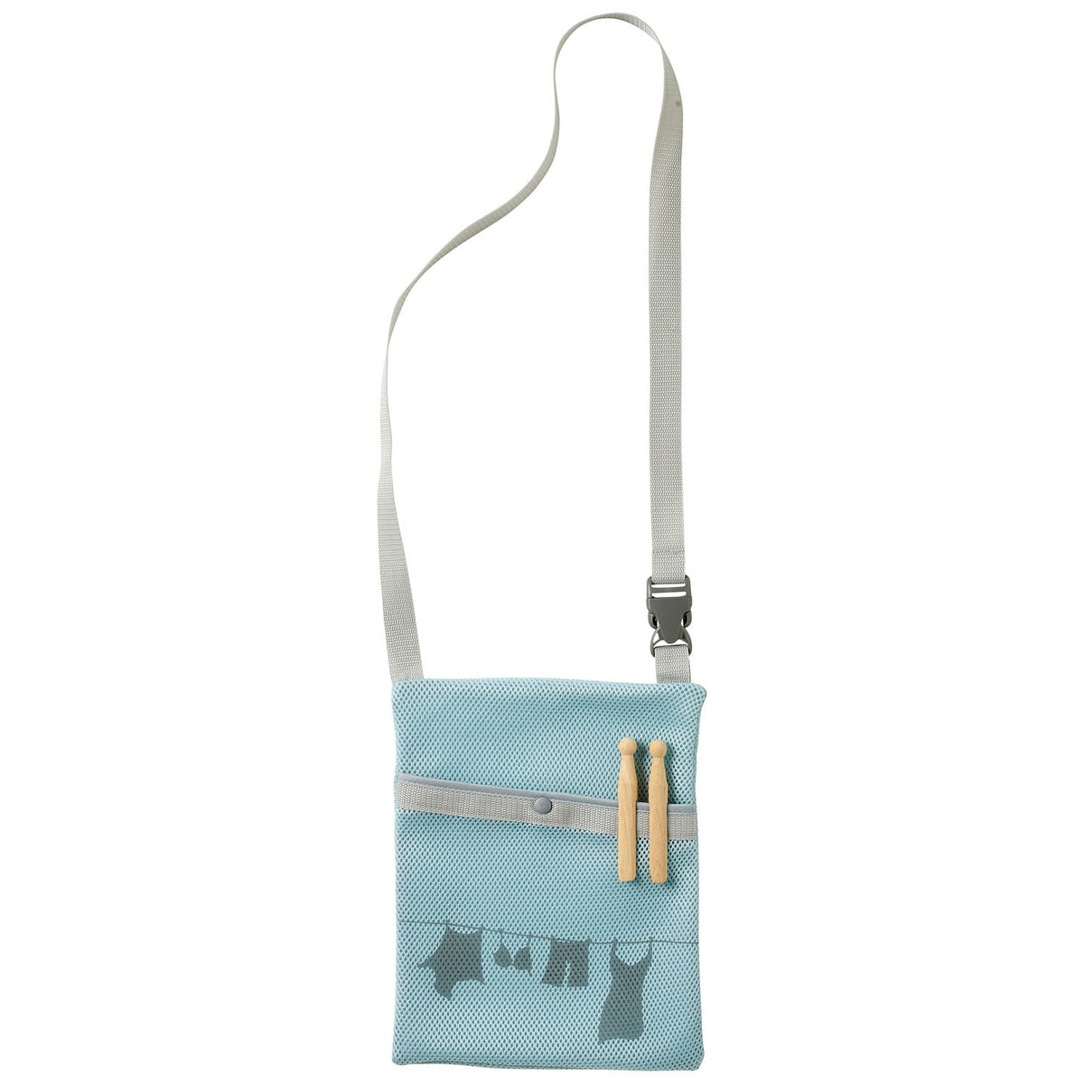 Wick-Away Peg Bag Aqua