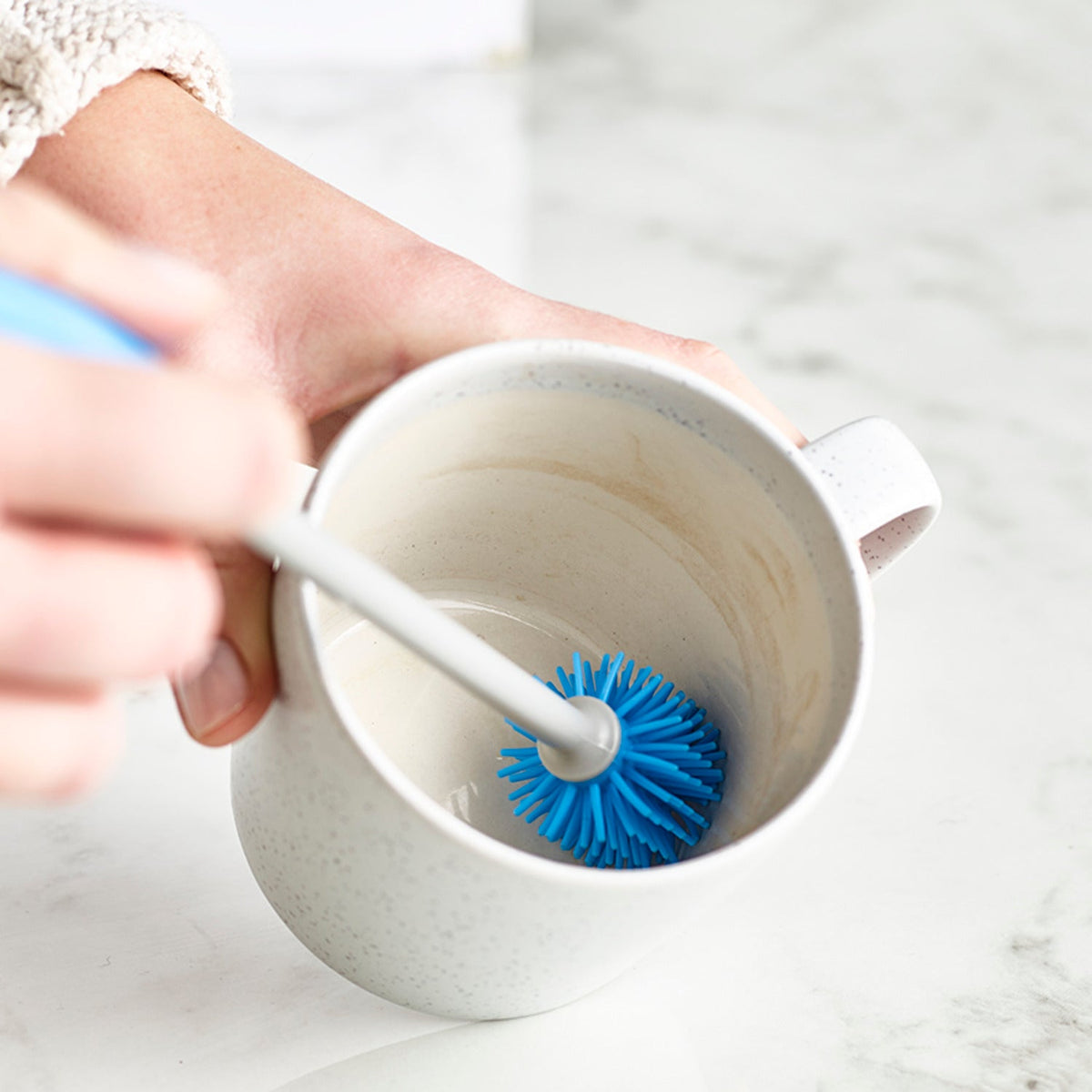 Long Handled Narrow Neck Bottle Cleaning Brush