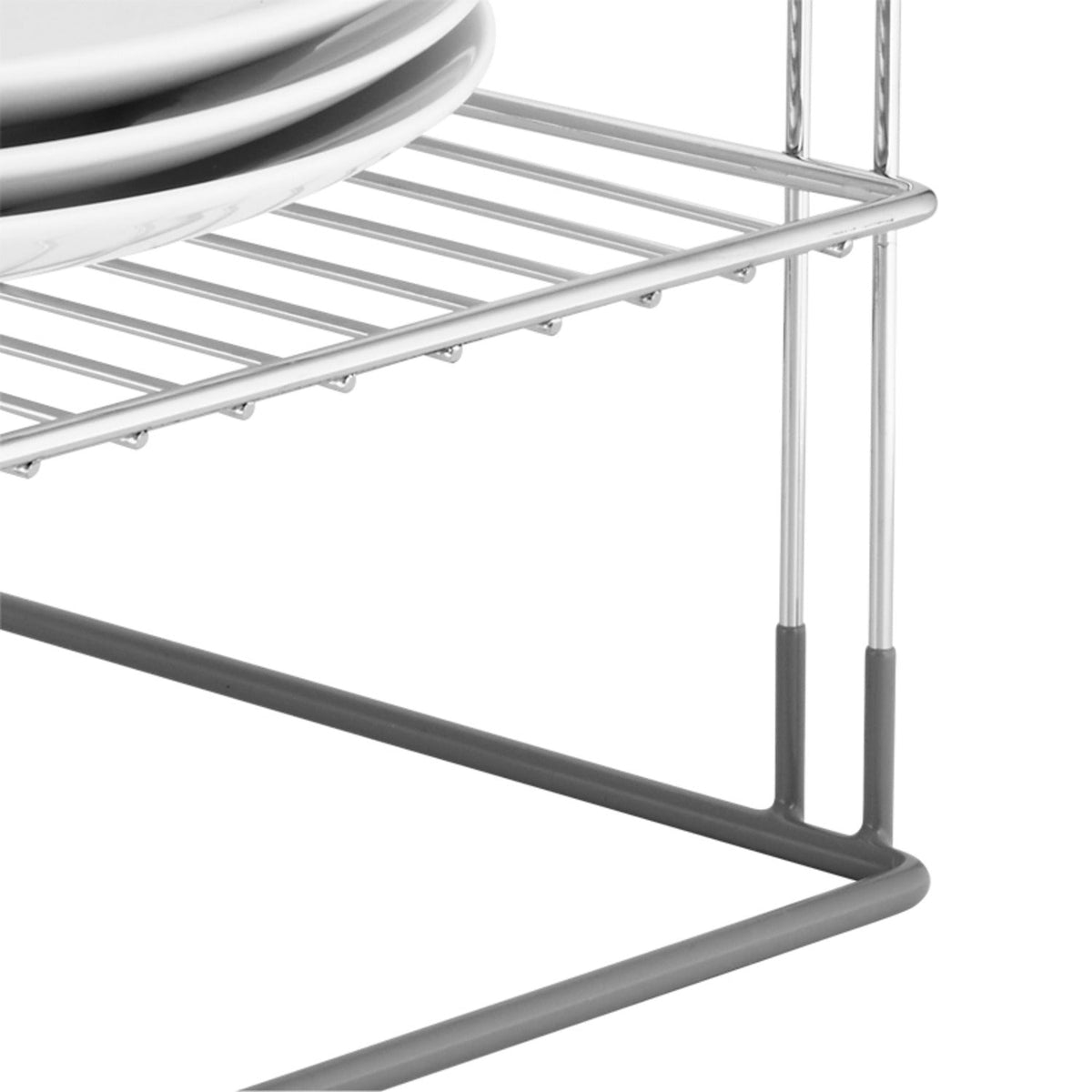 Lakeland Chrome Plated Corner Plate Rack