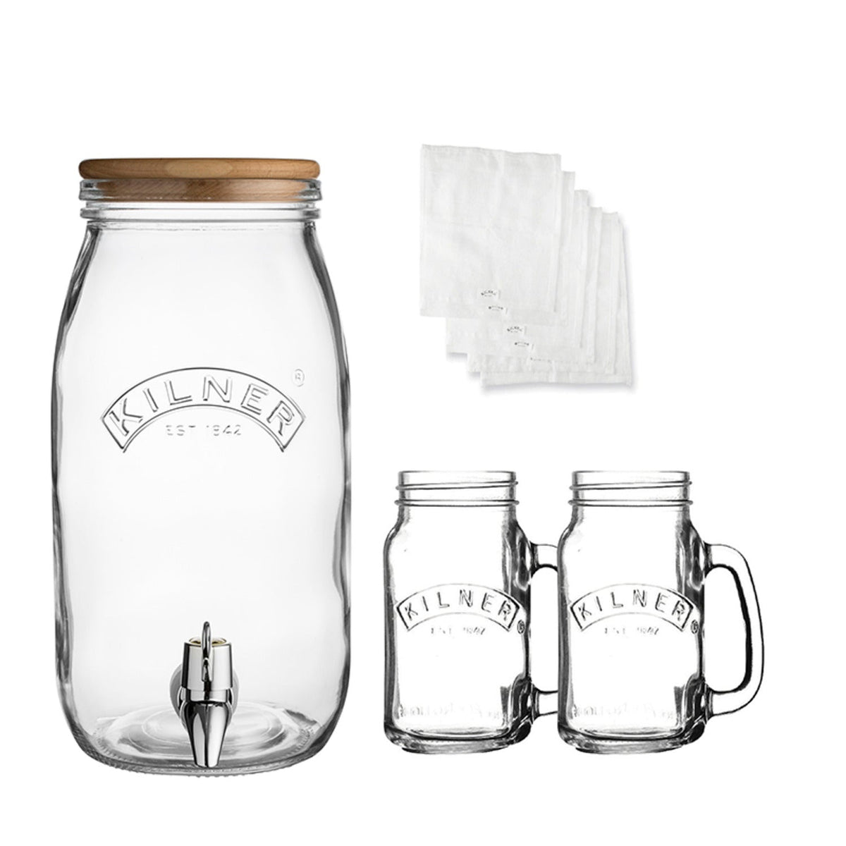 Kilner Kombucha Tea Brewing Kit