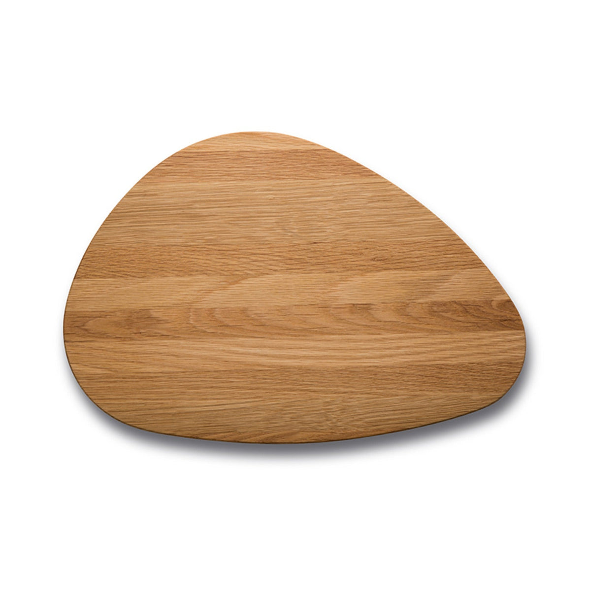 Robert Welch Pebble Chopping Board Solid Oak Large