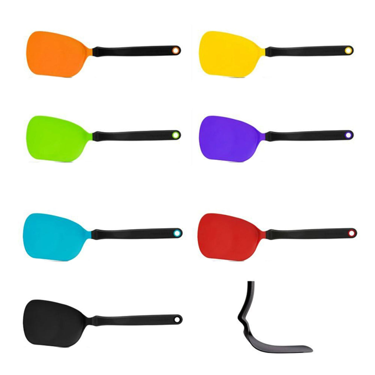 Dreamfarm Chopula Sit Up Chopping Spatula Assorted Colours