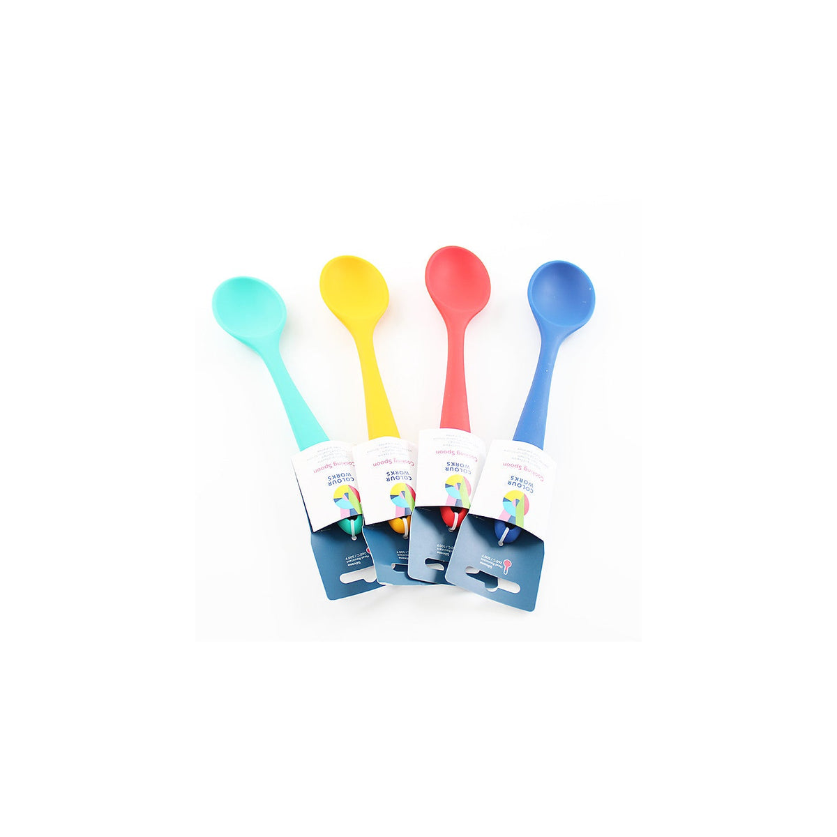 Colourworks Silicone Cooking Spoon – Colours Vary