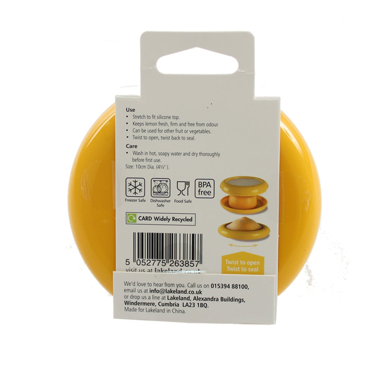 Lakeland Fresh Stretch Silicone Lemon Pod