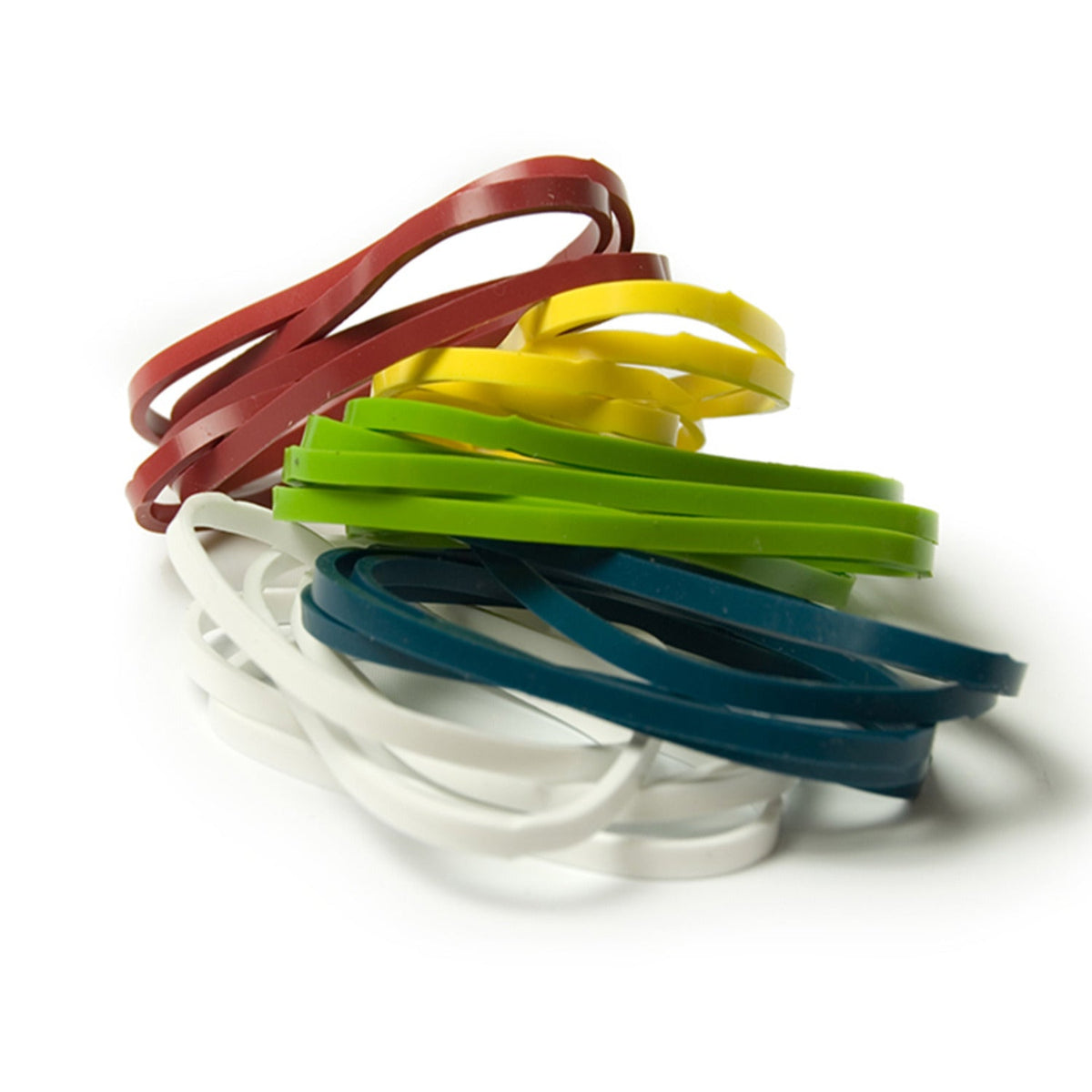 25 Silicone Cooking Bands – Assorted Colours
