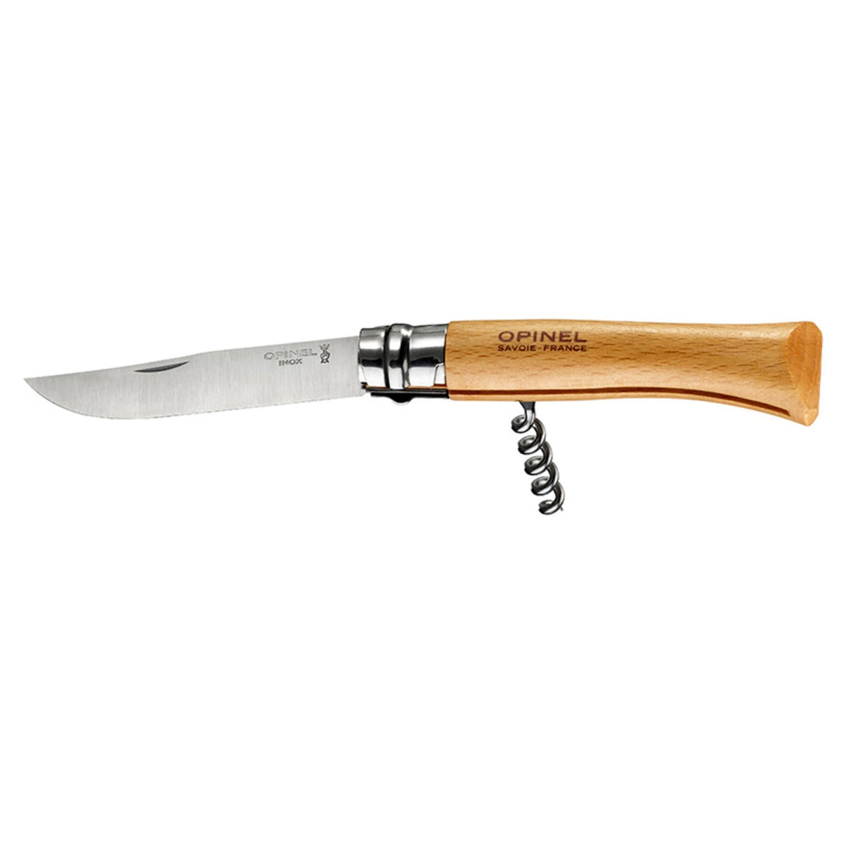 Opinel No.10 Folding Corkscrew Knife