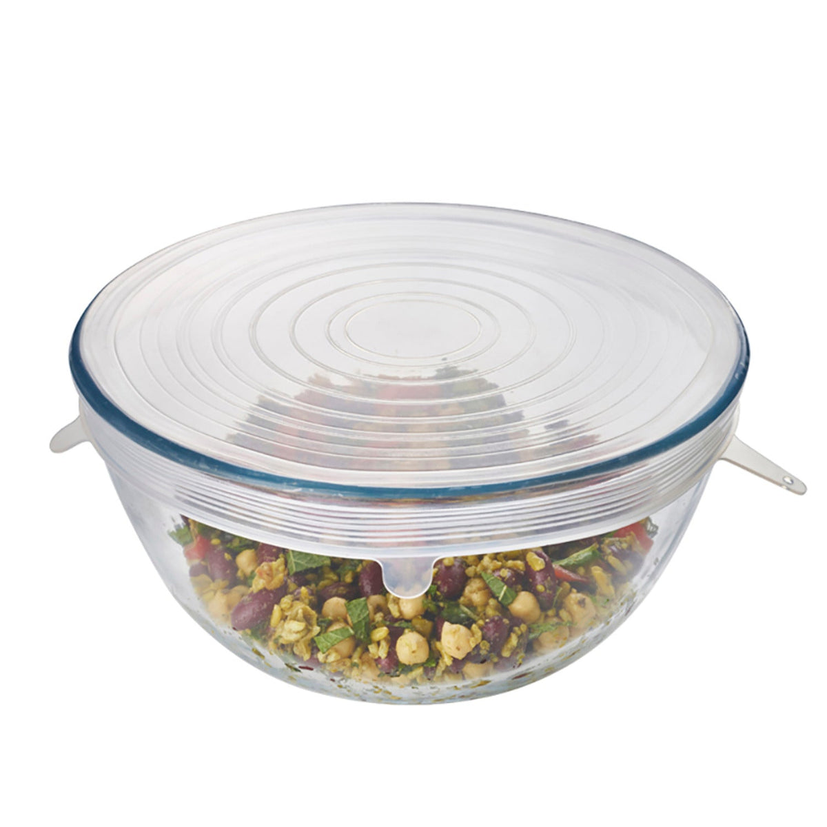 6 Lakeland Clear Reusable Silicone Stretch Lids