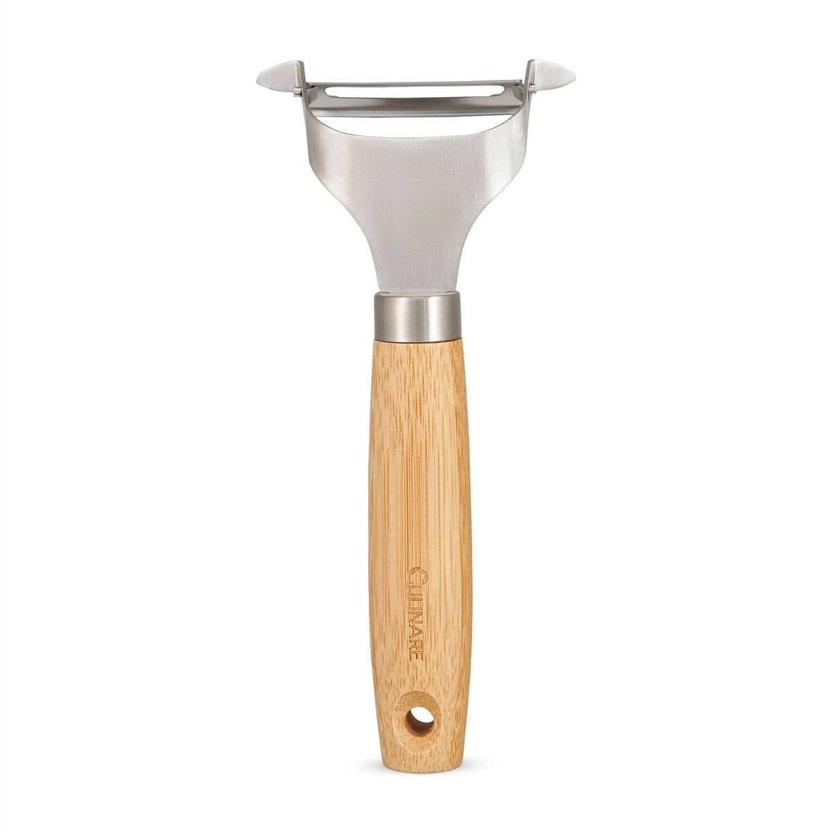 Culinare Naturals Straight Peeler with Bamboo Handle