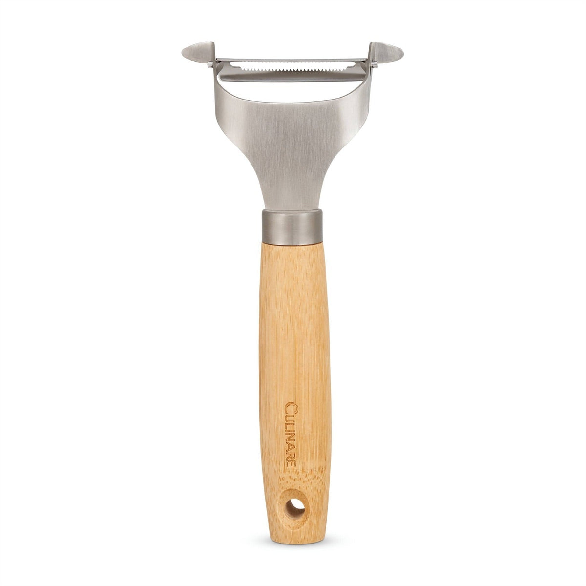 Culinare Naturals Serrated Peeler with Bamboo Handle