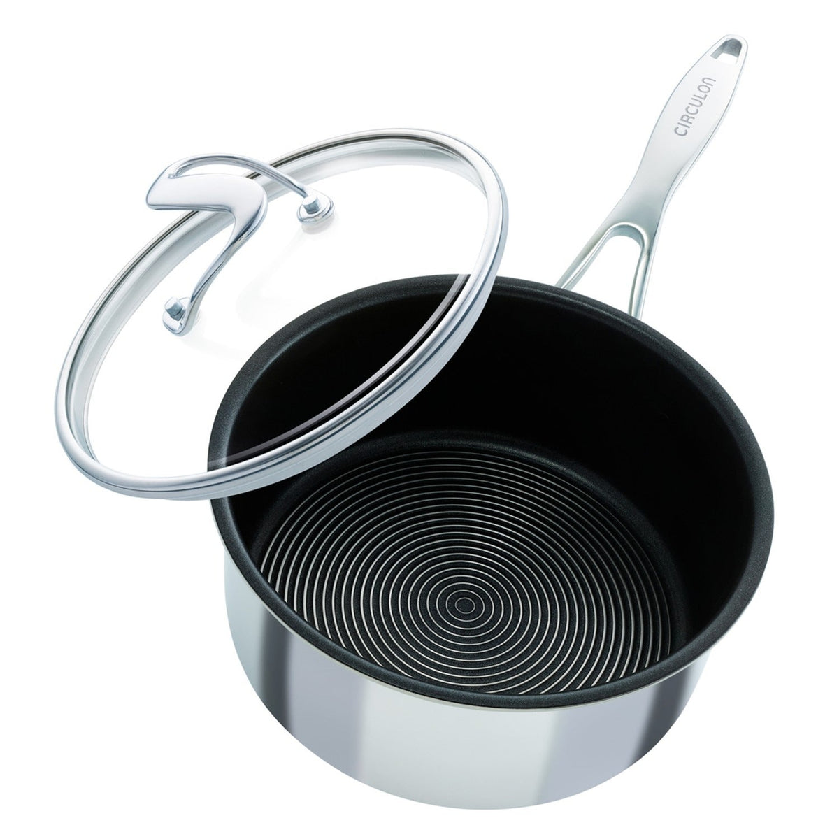 Circulon SteelShield Non-Stick Stainless Steel C-Series 21cm Saucepan