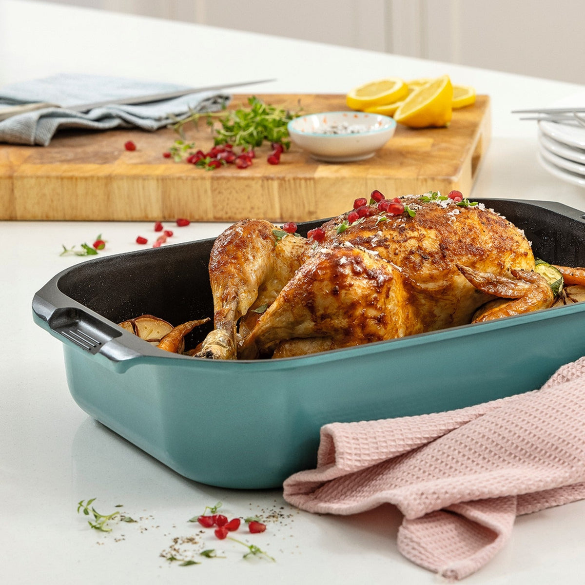 Prestige® Nadiya Loves Cast Aluminium Roaster