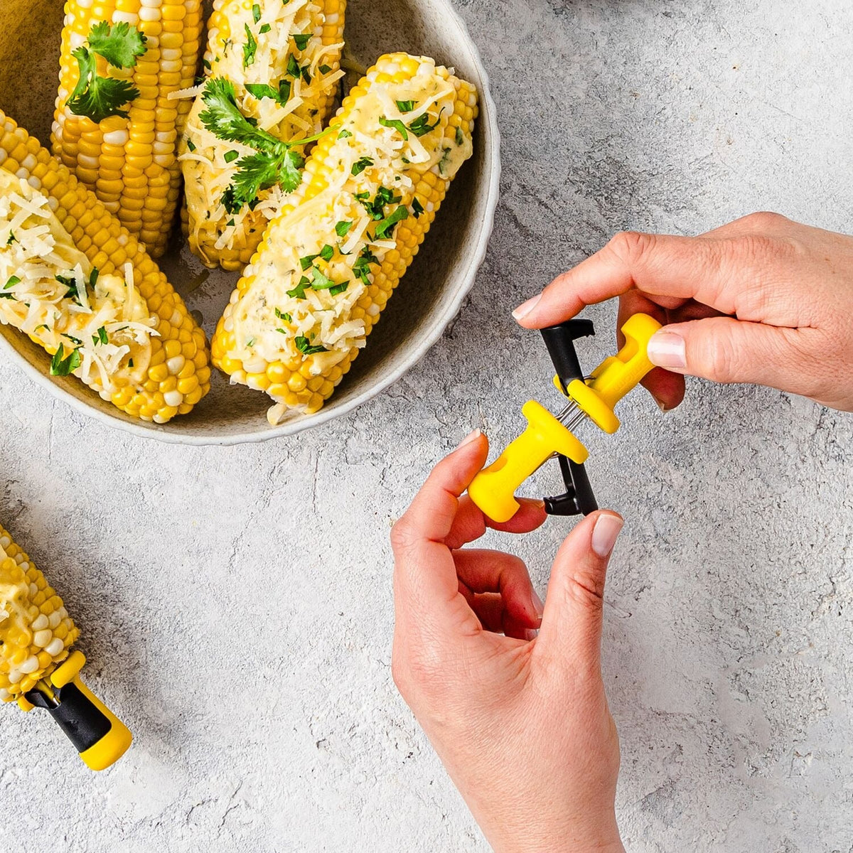 Lockorns Corn on the Cob Skewers - set of 2