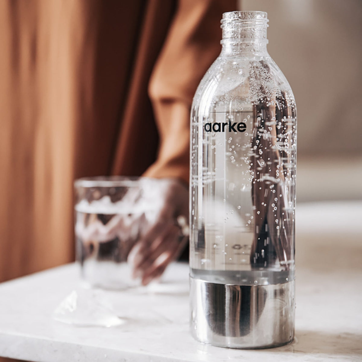 2 Aarke Carbonator Bottles 1L