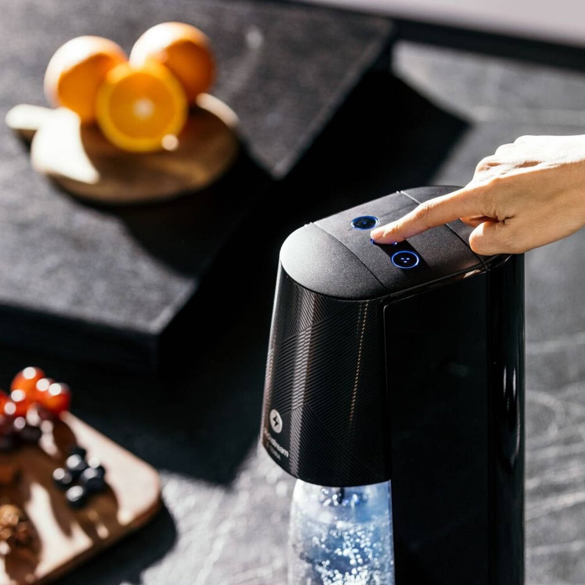 SodaStream E-Terra Sparkling Water Maker with Gas Cylinder