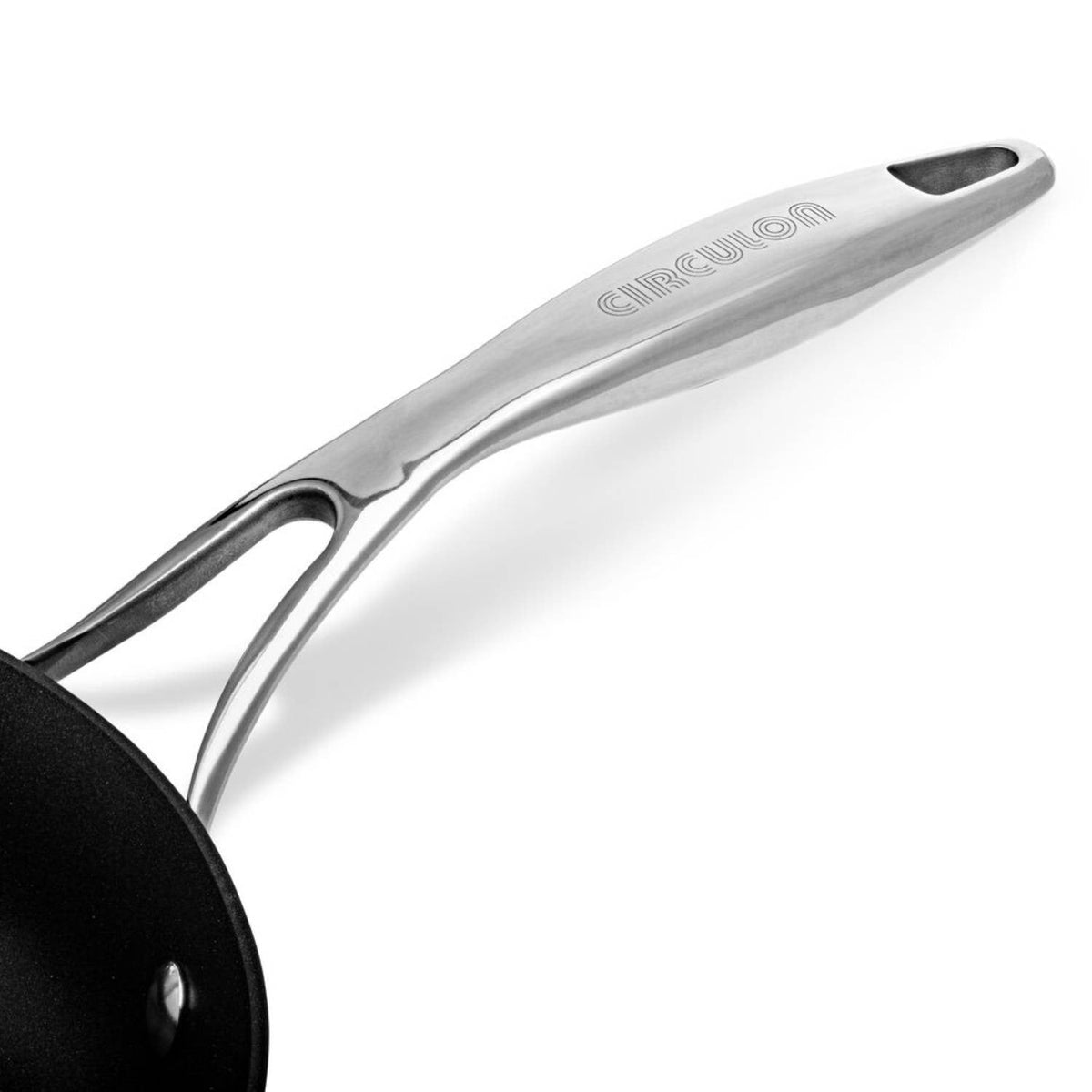 Circulon Style 30cm Hard Anodised Stir Fry Pan with Lid