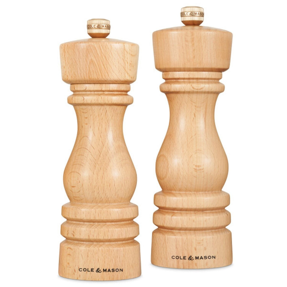 Cole & Mason London Beech Wood Salt Mill
