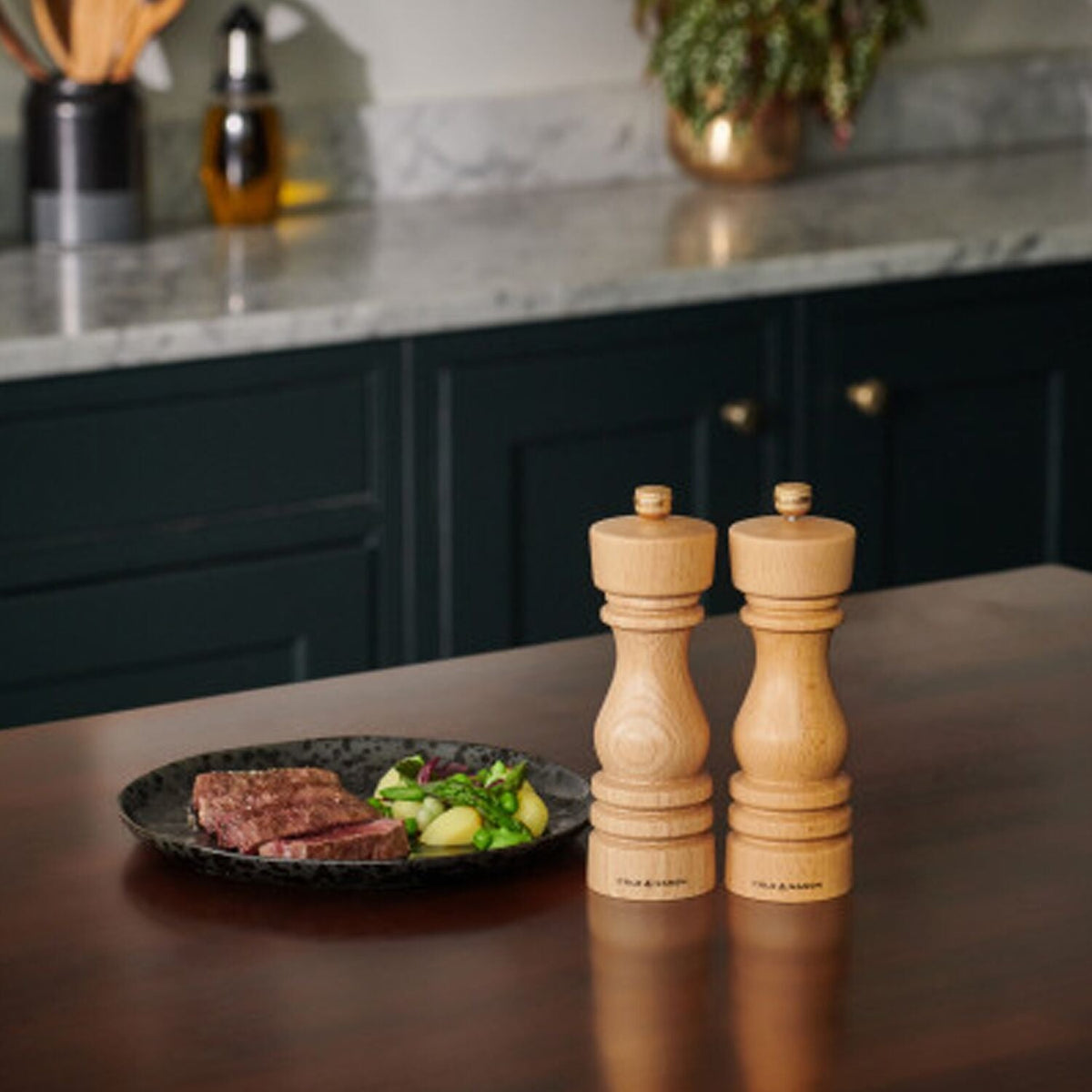 Cole & Mason London Beech Wood Pepper Mill