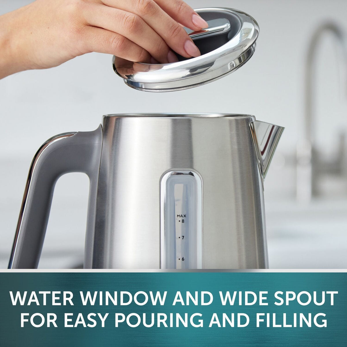 Breville Edge Low Steam Kettle 1.7L