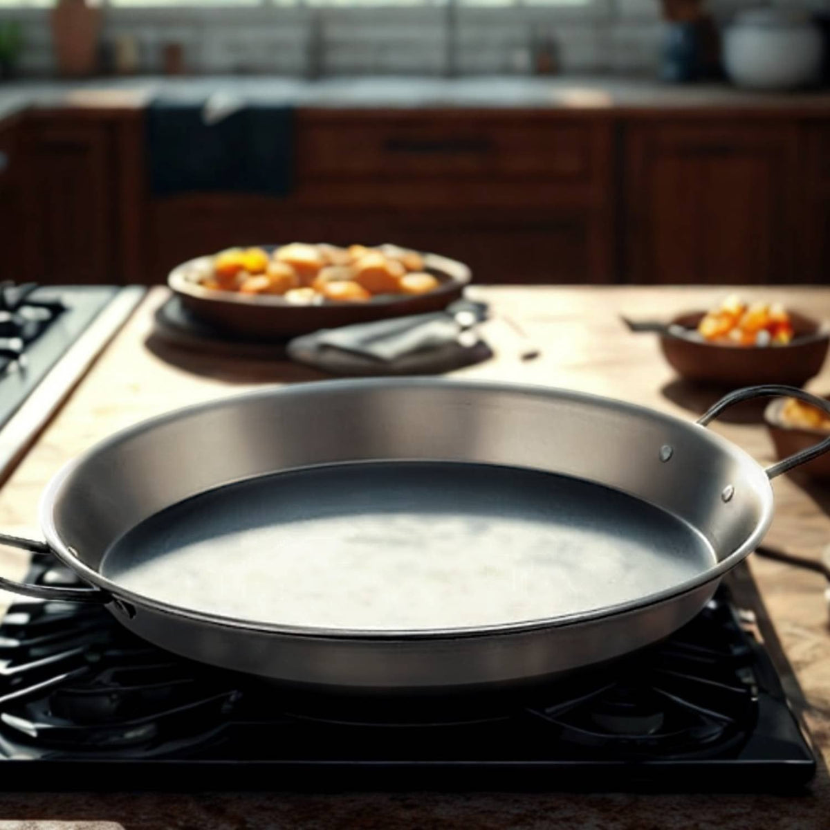 Vaello 34cm Steel Paella Pan