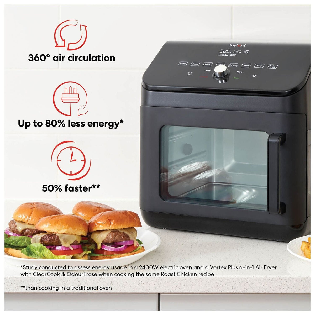 Instant Vortex Air Fryer Oven 13L 140-4101-01-UK