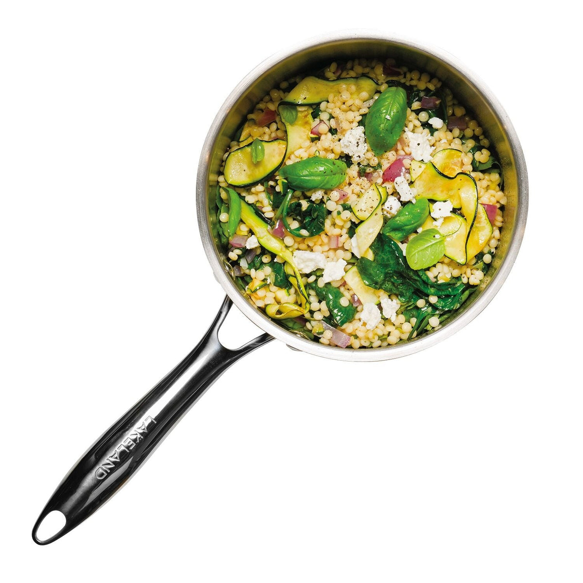 Lakeland Stainless Steel 18cm Lidded Saucepan 2.7L