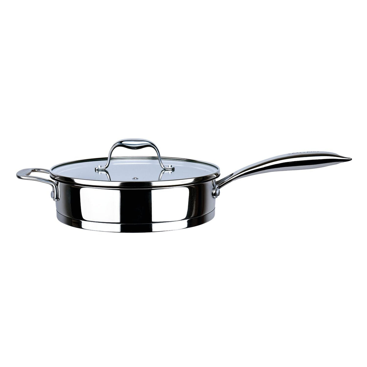 Lakeland Stainless Steel 24cm Lidded Sauté Pan
