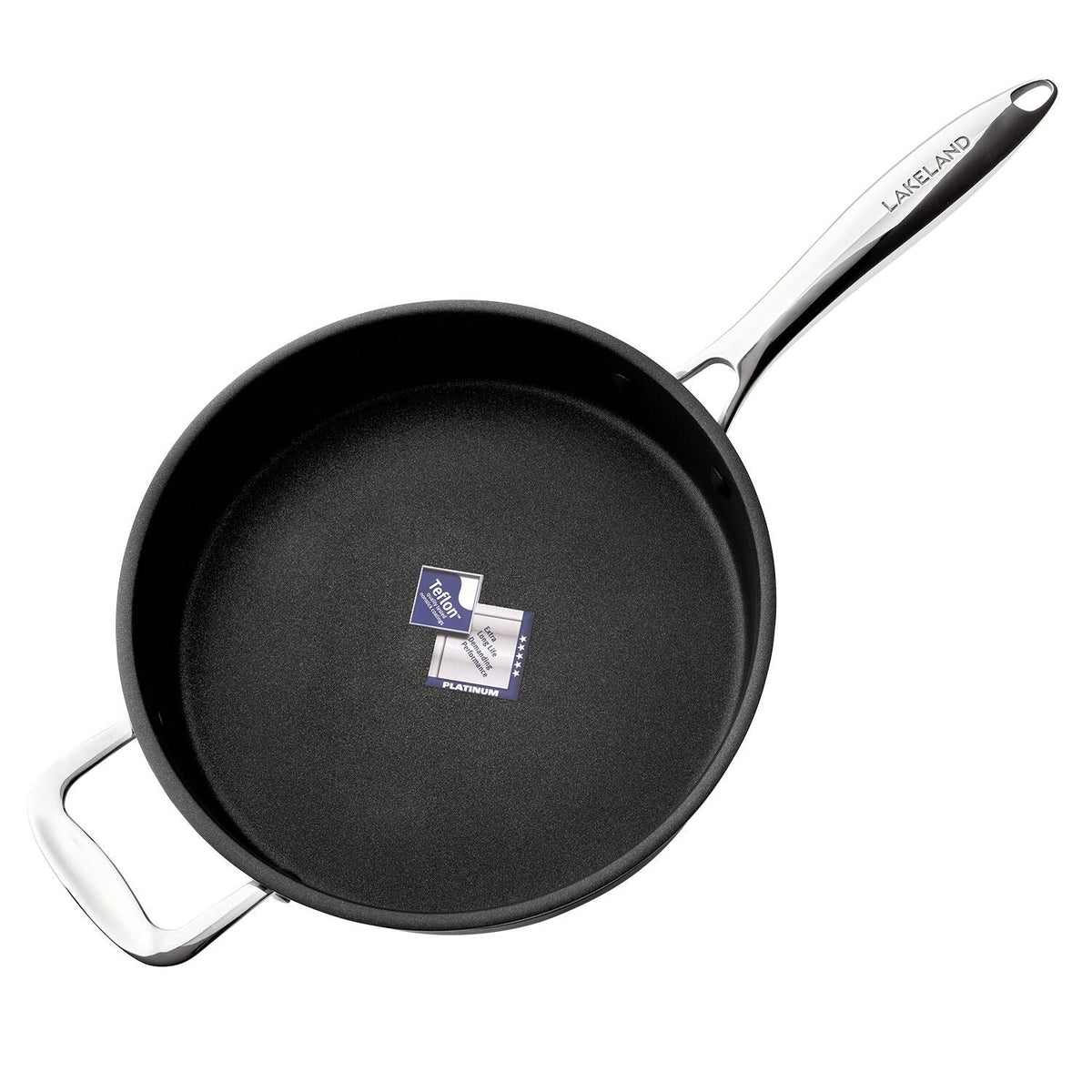 Lakeland Stainless Steel 24cm Lidded Sauté Pan