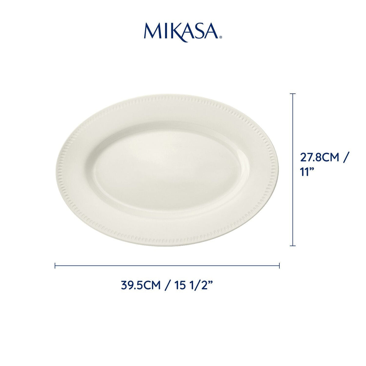 Mikasa Cranborne Oval Serving Platter