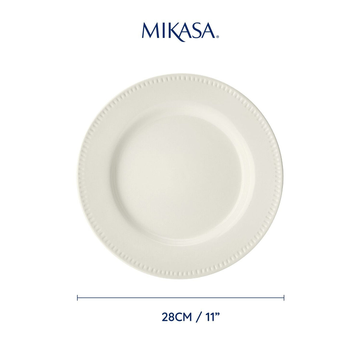 Mikasa Cranborne 4-piece Dinner PlateSet